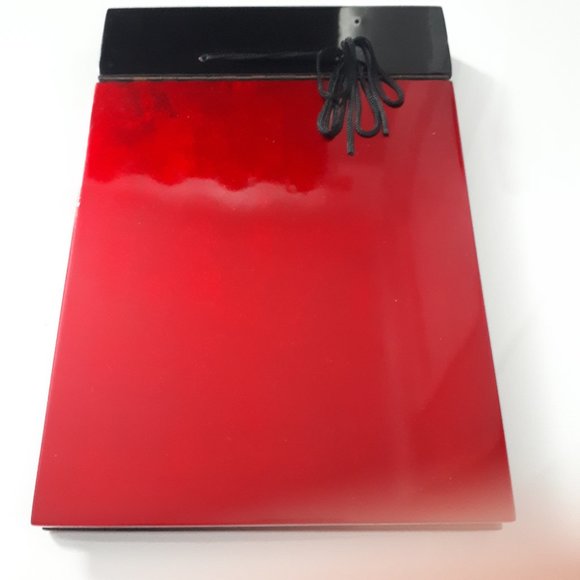 Red Lacquer Keepsake/Memory Album - Picture 1 of 6